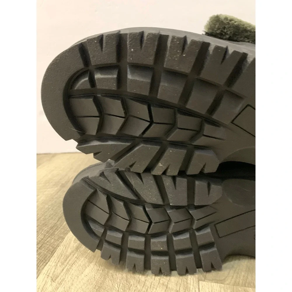 Itasca Snowslide Winter Boots 3M Thinsulate Waterproof Warm Black Fur Shoes 8